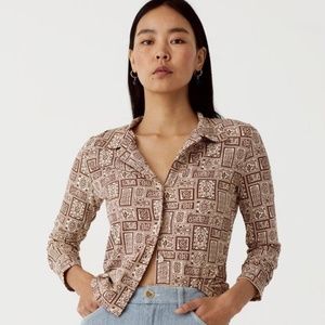 Paloma Wool Nas Shirt Size Small